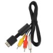 PS2/PS3 AV Cable Audio Video RCA Cord - 2