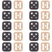 Huawei Nova 8 SE Back Camera Lens 10pcs (Black) Replacement Set - 1