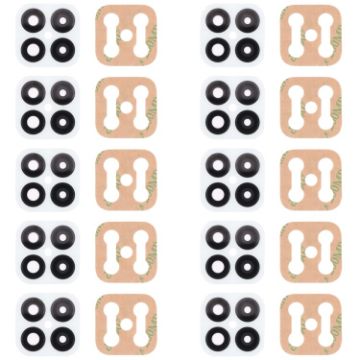 Huawei Nova 8 SE Back Camera Lens 10pcs (White) Replacement Set - 1