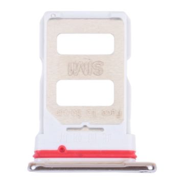 Silver SIM Card Tray for Xiaomi Redmi K40/Pro/Pro+/Poco F3/Mi 11i/11X/Pro - 1