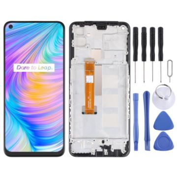 OPPO Realme Q2 RMX2117 LCD Screen & Digitizer Assembly with Frame - 1