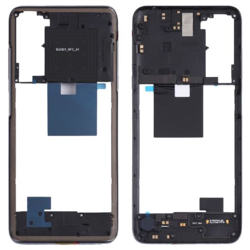 TCL 20L/20 Lite T774H/T774B Black Middle Frame Bezel Plate Replacement - 1