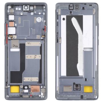 TCL 20 Pro 5G Black Front Housing LCD Frame Bezel Plate Replacement - 1