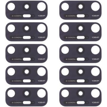 Xiaomi Mi 10s M2102J2SC Back Camera Lens - 10 PCS Replacement Set - 1