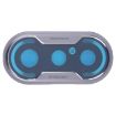 Silver Back Camera Lens Frame for Xiaomi Redmi K40 Gaming/Poco F3 GT - 1