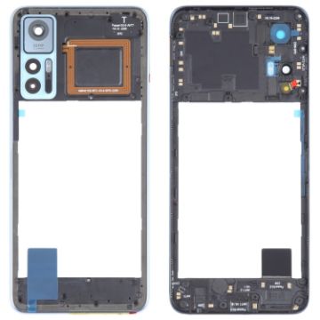 TCL 30+ Original Blue Middle Frame Bezel Plate Replacement - 1