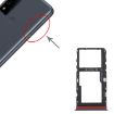 TCL 30 V 5G SIM & Micro SD Card Tray (Black) - Original Replacement - 4