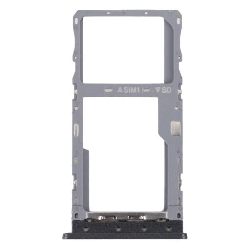 T-Mobile REVVL 4 4G SIM & Micro SD Card Tray Black Original Replacement - 1