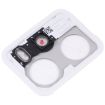 Xiaomi Redmi Note 12 Pro 5G Back Camera Lens Frame - White - 3