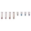 MacBook Pro Retina 16.2" A2485 2021 Bottom Cover Screws Set Silver - 3