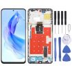 For Honor 90 Lite LCD Screen Digitizer Assembly with Frame - Black - 1