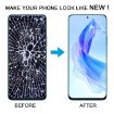 For Honor 90 Lite LCD Screen Digitizer Assembly with Frame - Black - 6