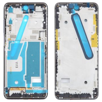 TCL 20 5G Front Housing LCD Frame Bezel Plate Black Original - 1