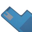 TCL 40 SE Original Blue Battery Back Cover - Replacement Part - 5