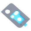 TCL 40 SE Back Camera Lens Frame - Original Black Replacement - 3