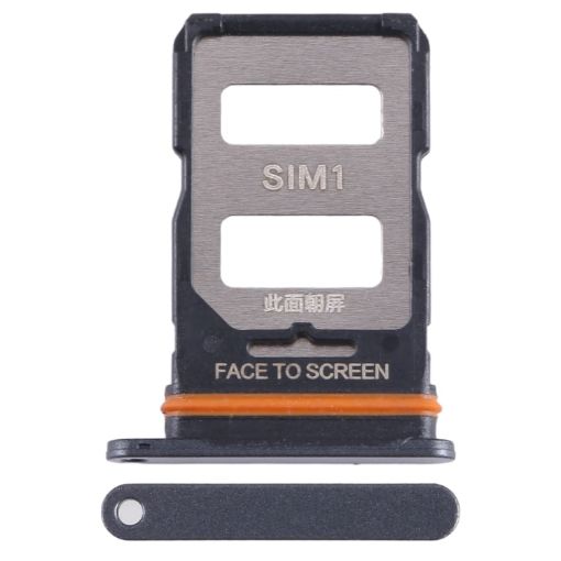 Xiaomi Redmi Note 12T Pro Black SIM Card Tray Replacement - 1