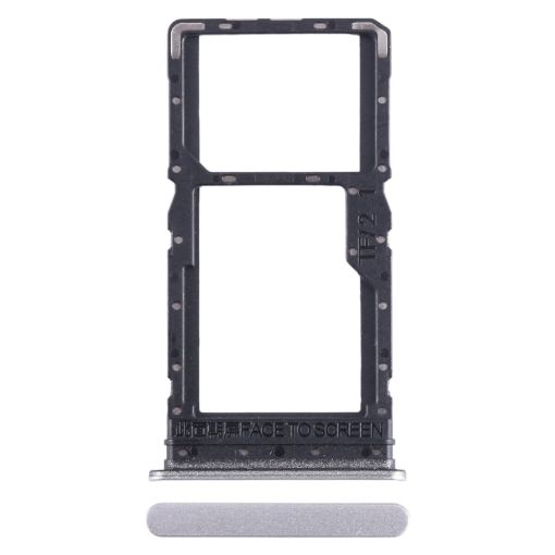 Xiaomi Redmi 12 5G Silver SIM & Micro SD Card Tray Replacement - 1