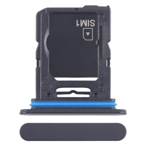 Sony Xperia 10 V SIM & Micro SD Card Tray Black - Original Replacement - 1
