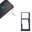TCL 305 Original Black SIM + SIM/Micro SD Card Tray Replacement - 4