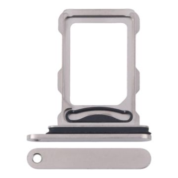 iPhone 16 Pro Max SIM Card Tray Titanium Color Dual SIM Holder - 1