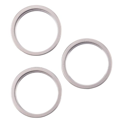 iPhone 16 Pro Max Rear Camera Glass Lens Protector Set - Titanium - 1