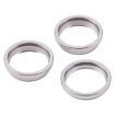 iPhone 16 Pro Max Rear Camera Glass Lens Protector Set - Titanium - 2