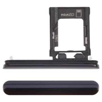 Sony Xperia Ace SIM & Micro SD Card Tray - Black Replacement Part - 1