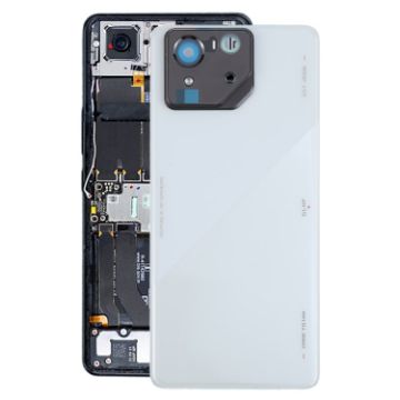Asus ROG Phone 8 Pro AI2401 Glass Battery Back Cover Bright Grey - 1