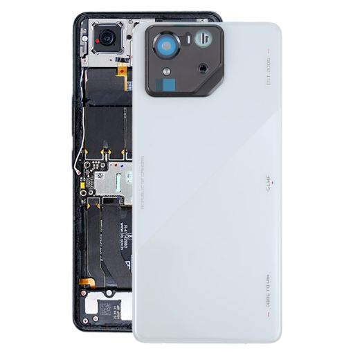 Asus ROG Phone 8 Pro AI2401 Glass Battery Back Cover Bright Grey - 1