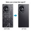 OnePlus Ace 3 Battery Back Cover & Camera Lens Cover - Black - 6
