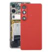 Sony Xperia 1 VI Red Battery Back Cover with Camera Lens Cover Original - 1