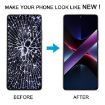 Xiaomi Poco X7 Pro AMOLED LCD Screen Digitizer Assembly with Frame Black - 6