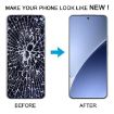 Xiaomi 15 Pro AMOLED LCD Screen Digitizer Assembly with Frame Green - 6