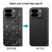 Google Pixel 9 Pro Fold Back Cover with Camera Lens Cover - Black - 6