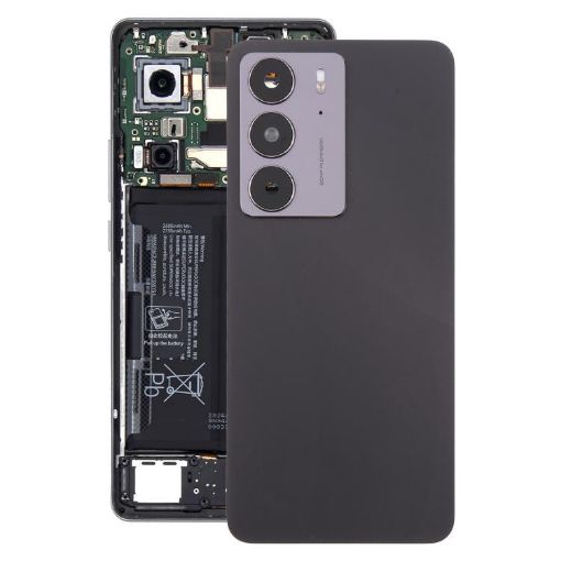 Realme C75 4G Original Black Back Cover with Camera Lens Cover - 1
