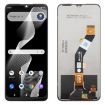 Cricket Debut S3 Black LCD Screen & Digitizer Full Assembly Replacement - 1