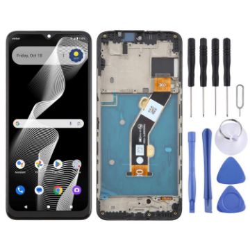 Cricket Magic 2 5G 2024 U655AC LCD Screen Digitizer Assembly Black - 1
