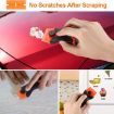 Double Headed Scraper Blade Glue Remover Cleaner Tool - Yellow Squeegee - 7