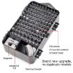 138 in 1 Mobile Phone & Clock Repair Screwdriver Set - Red - 5