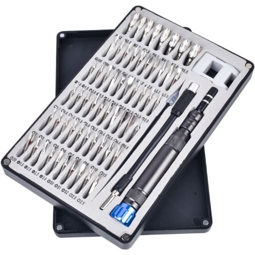 WEEKS 64 in 1 Disassembly Tool Screwdriver Set for Electronics Repair - 1