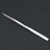 BAKU BA-i6-SS-sa Stainless Steel Straight Tweezers for Precision Tasks - 1