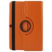 Orange 360 Rotatable Leather Case for Samsung Galaxy Tab 4 10.1/SM-T530 - 3