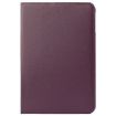 Purple 360 Rotatable Leather Case for Samsung Galaxy Tab 4 10.1/SM-T530 - 2