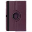 Purple 360 Rotatable Leather Case for Samsung Galaxy Tab 4 10.1/SM-T530 - 3