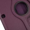 Purple 360 Rotatable Leather Case for Samsung Galaxy Tab 4 10.1/SM-T530 - 4