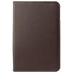 Rotatable Leather Case for Samsung Galaxy Tab 4 10.1 - Brown - 2