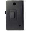 Litchi Texture Flip Leather Case for Galaxy Tab 4 7.0 T230/T231/T235 Black - 3