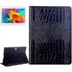 Crocodile Texture Flip Leather Case for Galaxy Tab S 10.5/T800 - Black - 1