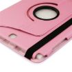 Litchi Texture Pink Leather Case for Galaxy Tab A 9.7 - 360 Rotating Holder - 7