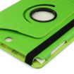 Galaxy Tab A 9.7 Litchi Texture Green Rotating Leather Case with Holder - 7